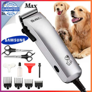 Heavy-Duty Dog Grooming Clipper Kit with Comfort Grip Anti-Tangle Cord and Safety Guard