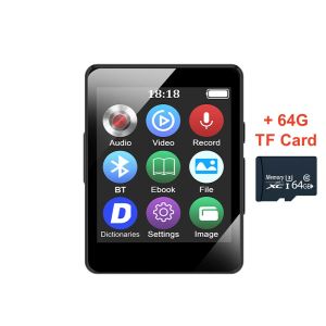 Còn Hàng Máy Nghe Nhạc MP3 Bluetooth Di Động Máy Nghe Nhạc MP3 Âm Thanh Lossless HiFi Mini Không Dây Máy Nghe Nhạc Âm Thanh Walkman Học Sinh Nhỏ