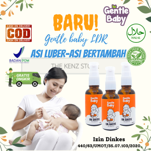 Gentle Baby Perlengkapan Perawatan Minyak Telon Obat Oles Balur LDR Pelancar Tingkatkan Hormon Asi Luber Bertambah Booster Ibu Anak Baby Kids Bayi Baru Lahir Newborn New Born 1 2 3 Tahun Balita Aromaterapi Essential Oil Alami Aman Herbal Ampuh