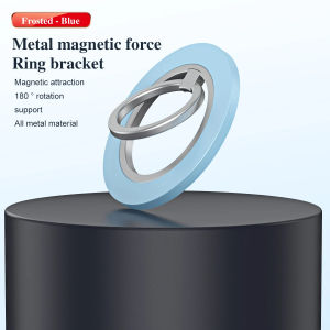 Zeallion 360 độ xoay MagSafe Nhẫn đeo ngón tay chủ đứng Kẹp cho Iphone 12 13 14 15 điện thoại di động Samsung chân đế