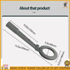 [LYOUTDOOR]DM3004A Portable Metal Detector Handheld Scanner with High Sensitivity for Security and Hobby Applications
