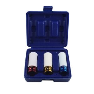 QBLADE Kunci Soket 1/2 Socket Set Warna 6PT 3Pcs 549