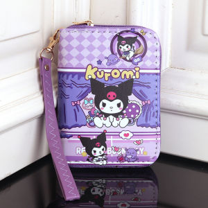 Dompet Kartun Kanak Kanak Comel Perempuan Lelaki Mini Beg Duit Simpanan Tangan Zip Portable Kids Cartoon Cute Kuromi Melody Wallets Storage Small Bag Portable Coin Purse 卡通可爱kt猫咪史迪奇库洛米美乐蒂儿童男女士收纳小包手提零钱包 H059