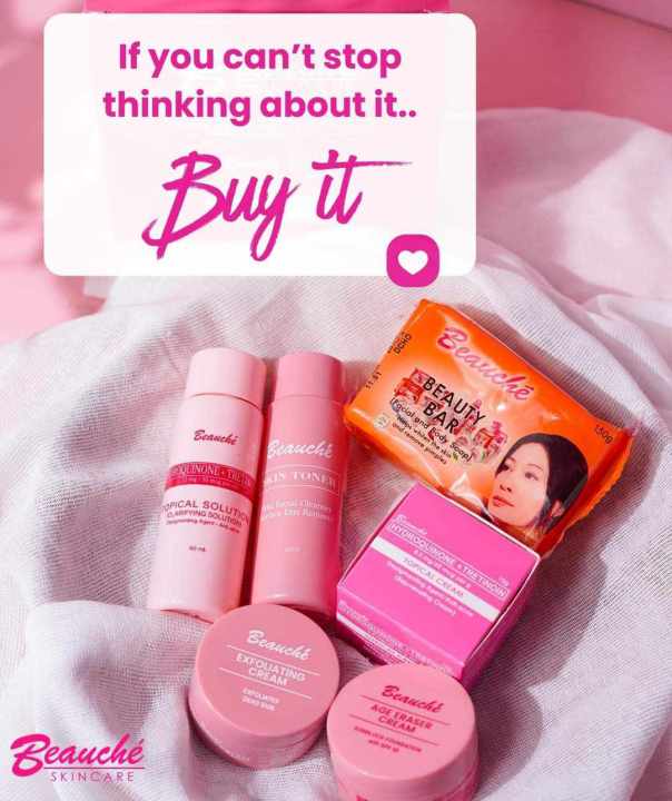 BEAUCHE SKIN CARE BEAUTY SET with BEAUCHE CLARIFYING SOLUTION 60ml