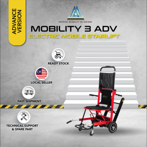 Mobility 3 Advance Stairclimbing Wheelchair for elderly FDA-ISO Certified