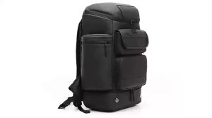 Mens Large Capacity Travel Backpack 50L with Shoe Compartment Business Hiking Trekking Laptop Bag Fashionable 17 Inch Computer