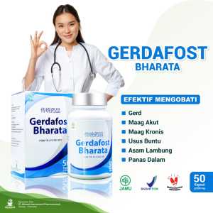 Gerdafost Bharata Herbal -Obat GERD Akut -Maagh Akut -Usus Buntu Ampuh 100% Asli BPOM