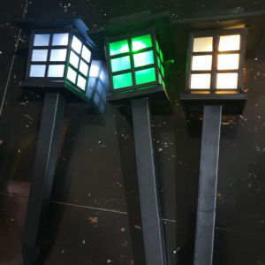 Đèn LED Bãi Cỏ Năng Lượng Mặt Trời Đèn Năng Lượng Mặt Trời Chống Mưa Ngoài Trời Đèn Sân Vườn