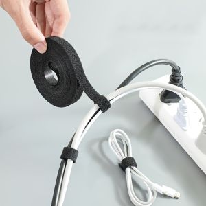 3M Reusable Cable Management Nylon Fastening Wire Straps Ties Double-Sided Hook And Loop Tape
