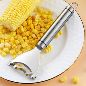 CPY 304 stainless steel manual corn planer for home corn peeling handy gadget decapsulator kitchen essential fresh corn peeling tool
