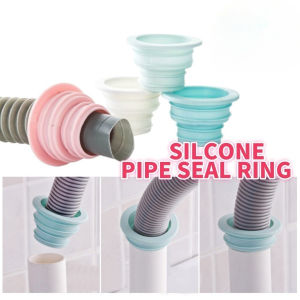 Silicone Sewer Pipe Seal Ring Sealing Cover Washing Machine Hose Floor Drainer Plug Drain Pipe Connector Pest Control