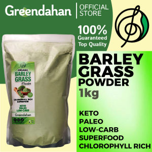 Greendahan Organic Barley Grass Juice  Powder 1kg - Unsweetened NON GMO