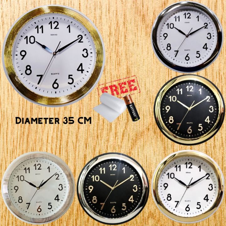 Jam%20Dinding%20Quartz%20Besar%20Jumbo%20Elegan%20Aestetik%20Mewah%20Silver%20Gold%20Chrome%20Kamar%20Ruang%20Tamu%2035cm%20Dekko%20-%20Image%202