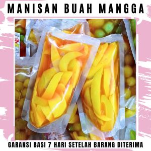 BY KNY 250g Manisan buah mangga asinan mangga pedas asinan buah rujak buah mangga camilan buah