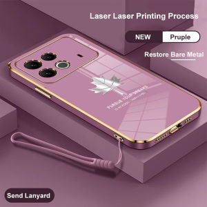 Promo Case Maple Infinix Note 40S Softcase Plating Terbaru