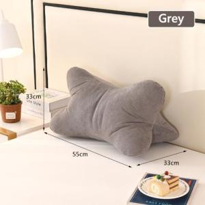 Ergonomic Bedside Cushion Pillow for Office Back Support Bed Reading Pillow Soft Comfortable Lumbar Pillow