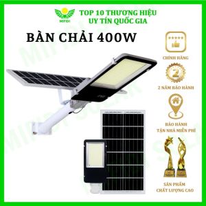 Đèn năng lượng mặt trời cao cấp chiếu sáng dự án công trinh đường đi sáng mạnh trên 12h chính hãng Mifidi Solar tấm pin Mono siêu lớn - BH VIP 2 năm miễn phí tận nhà