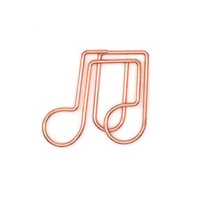 AETHERISY 10pcs Đánh dấu sách chỉ mục Kẹp Giấy ghi chú âm nhạc Ghi nhớ kim loại Kẹp Kẹp Giấy kim loại Kẹp hồ sơ Đàn Guitar Kẹp đánh dấu sách sáng tạo Văn phòng
