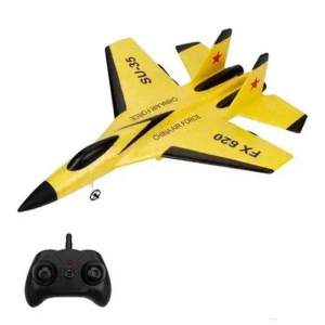 Foam Remote Control Glider FX620 Fixed-wing Fighter Su-35 Model With Lights Electric Remote Control Aircraft