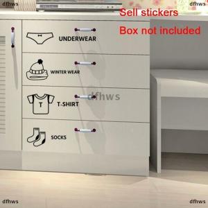 [COD] dfhws Baby Boy Clothes Stickers Home Decor Wardrobe Sticker Decal Bedroom Art Sticker
