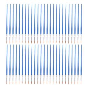 50 Pcs Watercolor Brushes Set Pointed Round Painting Brush Art Tool Drawing and Art Supplies For Creative Projects