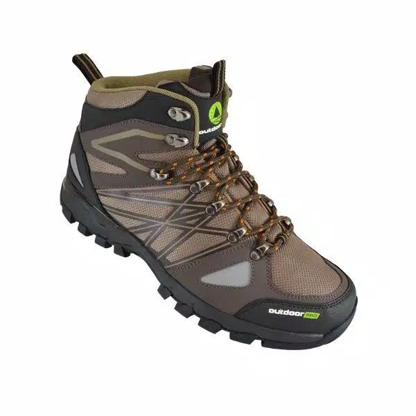OUTDOOR PRO Sepatu Trekking / Sepatu Outdoor / Hiking Shoes New Series VIPER - Cream 100% ORIGINAL