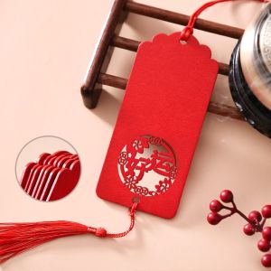 DYJKOUG Pray for Blessings Pray Hanging Ornaments Good Fortune Good Luck Wood Blessings Cards Spring Festival Handwriting Chinese New Year Pendants Family Friends Couples