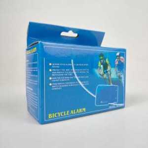 ARAFURA - Alarm Sepeda Bicycle Wireless Sensor 110dB dengan Remote Control - TE168 - Black