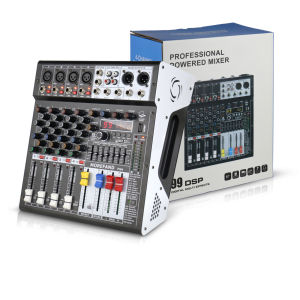 Audio Mixer PM4 Amplifier With Equalizer Original With Bluetooth Usb 6 Channel