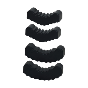 2pcs Reinforced Rubber Support Pads for 3 Ton 6 Ton Vehicle Lifting Rail Protections Pad in Black Color