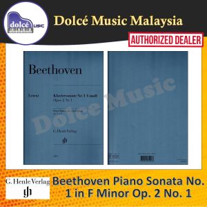 G. HENLE VERLAG - HN1203 Beethoven: Piano Sonata No.1 in F Minor Op.2 No.1