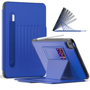 Heavy Duty Armor Shockproof Cover for iPad Magnetic Stand & Auto Sleep/Wake