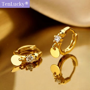 TenLucky S925 Silver Needle Earrings for Women Womens Fashion Korean Style Earrings for Daily Wear