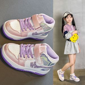 [Nhập RS0822 giảm 30k cho đơn 99k]Giày Thể Thao Bé Gái Cao Cấp Giày Bé Gái Cao Cổ Phong Cách sành Điệu Giày Sneaker Bé Gái Từ 2-12 Tuổi