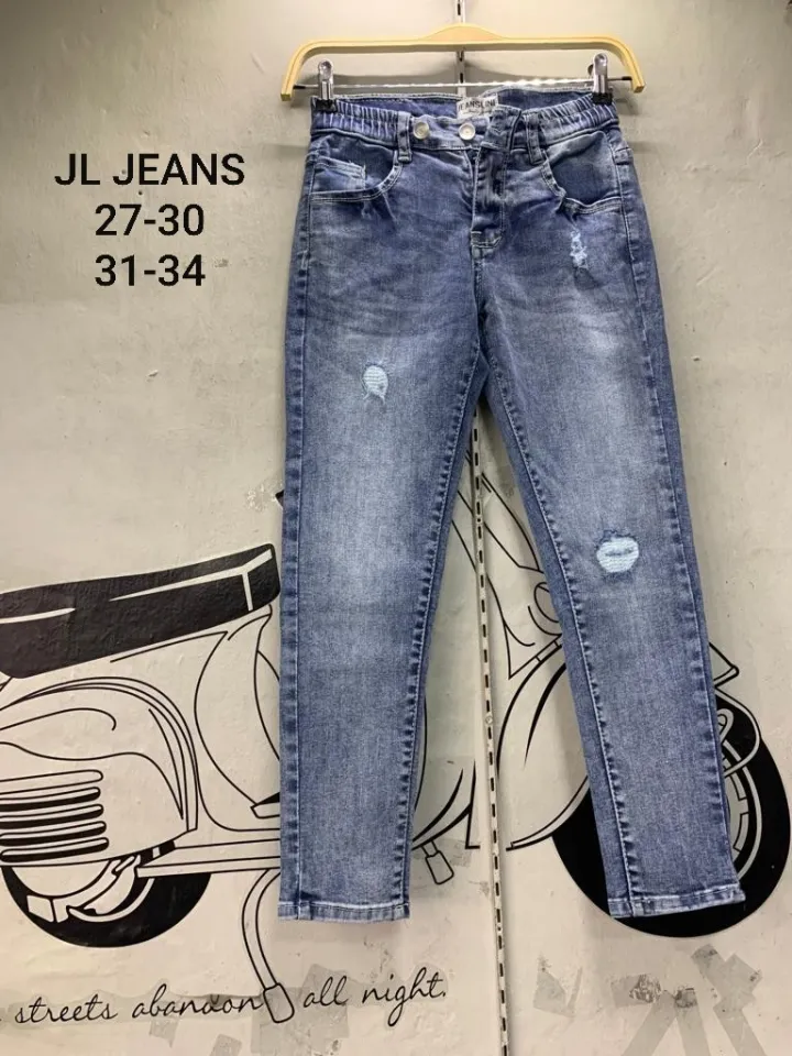 BEAUTY-CELANA JEANS BASIC HAIGWAIST JL JEANS CELANA PUNNY/CELANA