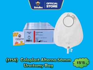 (1758)  Coloplast Alterna 50mm Urostomy Bag 50MM 15S/BOX