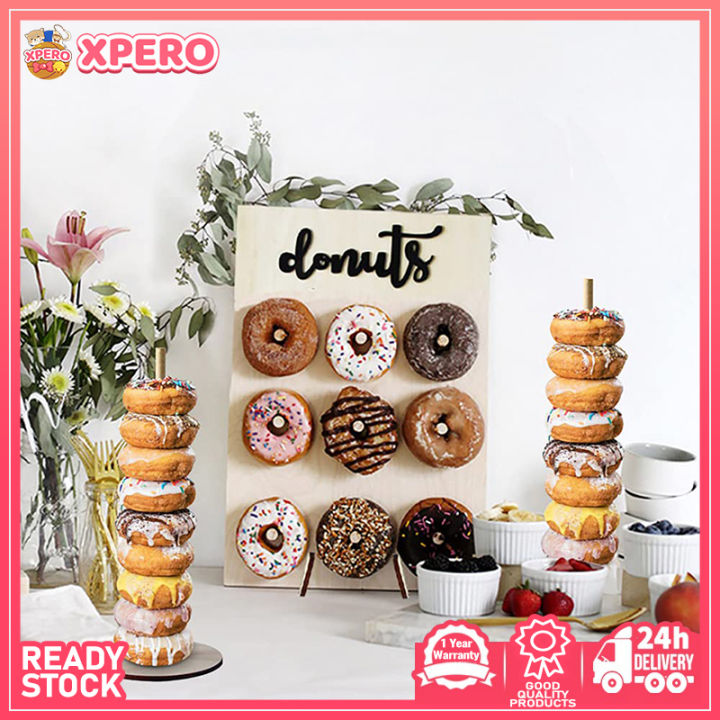 Doughnut Display Holder Donut Wall Display Stand Reusable Donut