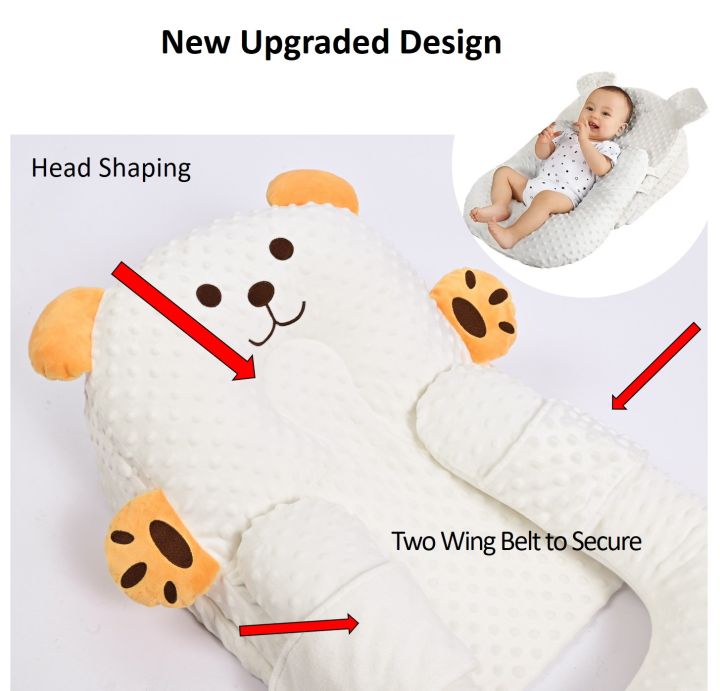 Multi-functional Anti-Reflux Baby Pillow Anti-Colic Baby Pillow with