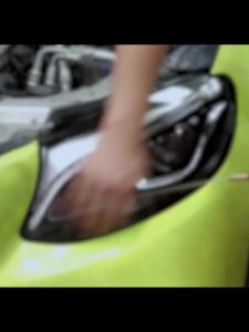 Car Headlight Protection Transparent Anti-Scratch  Film TPU Stickers For TOYOTA Corolla Cross Hybrid 2021-2024