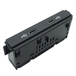 5NG 035 700 5NG035700อะแดปเตอร์ที่ชาร์จในรถแบบซ็อกเก็ตคู่แบบอุปกรณ์ตกแต่งรถยนต์เต้ารับแบบชาร์จในรถ8 MK8สำหรับกอล์ฟ