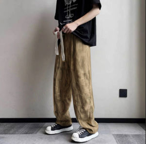 JRUEKY Buy 1 Get 1 Free Trendy and handsome casual pants for mens ins high street trendy Hong Kong style hip-hop straight