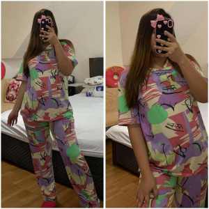 PAJAMA TERNO  SLEEPWEAR FREESIZE UP TO XL | PANTULOG VERRY COMFY