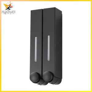 【HOSPORT】 Shower Soap Dispenser No Drill Shampoo and Conditioner Dispenser 500ml Refillable Shower Dispenser for Home & Kitchen