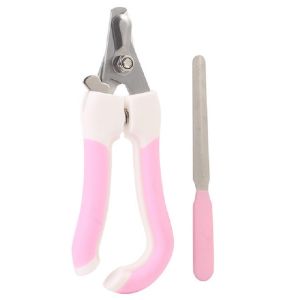 Pet Nail Clipper for Cats and Dogs Nail Clippers With Silicon Handle Dog Cat Nail Cutter
