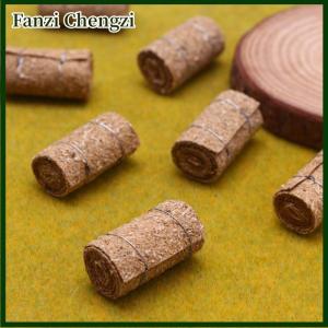 Fanzi 4Pcs 1 12 Dollhouse Mini Hay Bales Haystack Model Dollhouse Farm Decoration Toys Dolls House Micro Scene Decor Accessories