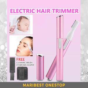 《 𝟬.𝟮𝗠𝗠 》Baby Hair Shaver Woman Safety Electric Eyebrow Clipper Knife Trimmer Pencukur Rambut Bayi 剃发刀 修眉器