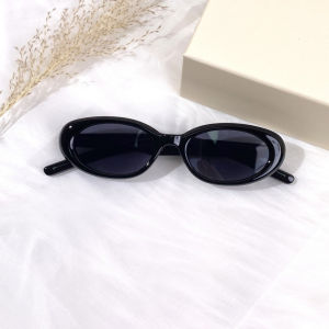Korean Retro Sunglasses for Women Trendy Hip Hop Aesthetic Summer Fashion Eyewear