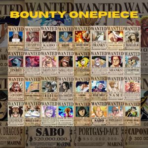 Poster buronan one piece