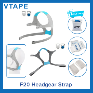 2 Pack AirFit F20 Headgear CompatibleReplacement Headband for Airfit F20 Mask for Sleep Apnea(without Mask)