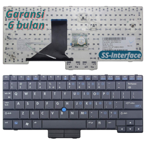 KEYBOARD LAPTOP HP PAVILION 2510 2510P 2530 2530P HP COMPAQ NOTEBOOK